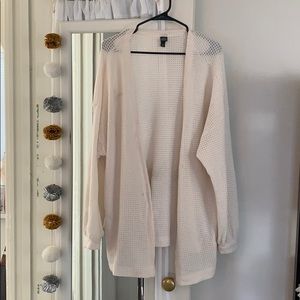 Cream Knit Cardigan